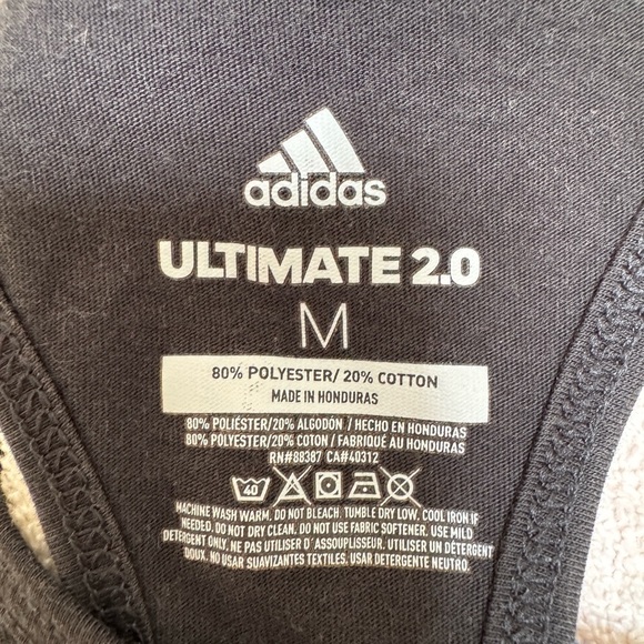 Adidas Black Sleeveless Tank Top - Picture 4 of 4